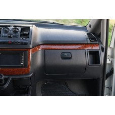 Накладки на панель (Meric, смужки) Алюміній для Mercedes Vito W639 2004-2014 рр