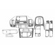 Накладки на панель Дерево для Mitsubishi Galant 1997-2003 рр