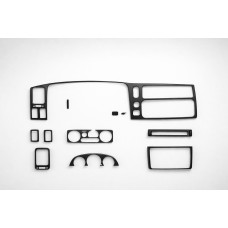 Накладки на панель (1996-2002) Карбон для Mitsubishi Pajero Sport рр