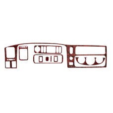 Накладки на панель (1996-2002) Дерево для Mitsubishi Pajero Sport рр
