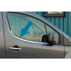 Окантовка вікон дверей (нерж.) Carmos - Турецька сталь для Citroen Berlingo 2008-2018 рр