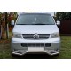 Передній захист хвиля ST007 (нерж) для Volkswagen T5 Transporter 2003-2010 рр