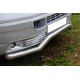 Передній захист хвиля ST007 (нерж) для Volkswagen T5 Transporter 2003-2010 рр