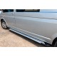 Боковые Подножки Allmond Grey (2 шт., Алюминий) Короткая База для Volkswagen T5 Transporter 2003-2010 гг