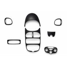 Накладки на панель (Meric, 1998-2001) Алюміній для Peugeot 206 рр