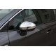 Накладки на Зеркала (2 шт., Нержавейка) OmsaLine - Итальянская Нержавейка для Citroen C-3 2009-2016 гг