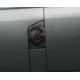Накладка на люк бензобака с лого (Carmos) для Volkswagen T5 Multivan 2003-2010 гг