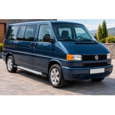 Боковые Подножки Allmond Grey (2 шт., Алюминий) Длинная База для Volkswagen T4 Caravelle/Multivan 1990–2003 гг