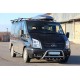 Защита переднего бампера WT003 (2006-2014, Нержавейка) для Ford Transit