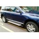 Боковые Подножки Allmond Grey (2 шт., Алюминий) для Volkswagen Touareg 2002–2010 гг