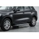 Боковые Подножки Allmond Grey (2 шт., Алюминий) для Volkswagen Touareg 2002–2010 гг
