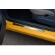 Накладки на пороги 500 (OmsaLine, 2 шт., нержавейка) для Fiat 500/500L 2013-2022 гг