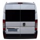 Хром планка над номером (нерж.) OmsaLine - Італійська нержавійка для Fiat Ducato 2006-2025 рр