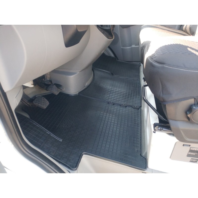 Гумові килимки (3 шт, Polytep) для Volkswagen Crafter 2006-2016 рр