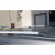 Рейлинги ХРОМ 143 см, Чугунные ножки для Nissan NV200 2009- гг