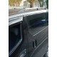 Рейлінги ХРОМ 164 см, Чавунні ніжки для Nissan NV200 2009- рр