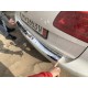 Накладка на задній бампер Carmos (нерж) для Volkswagen Touran 2010-2015 рр