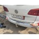 Накладка на задній бампер Carmos (нерж) для Volkswagen Touran 2010-2015 рр