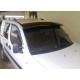 Козирьок на лобове скло (чорний глянець, 5мм) для Fiat Doblo I 2001-2005 рр