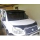 Козирьок на лобове скло (чорний глянець, 5мм) для Fiat Doblo I 2001-2005 рр