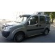 Козирьок на лобове скло (чорний глянець, 5мм) для Fiat Doblo I 2001-2005 рр