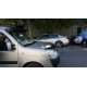 Козирьок на лобове скло (чорний глянець, 5мм) для Fiat Doblo I 2001-2005 рр