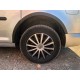 Накладки на арки (чорний мат) Довга база (метал) для Volkswagen Caddy 2010-2015 рр