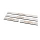 Накладка на пороги Carmos (4 шт, нерж) V-3 для Mazda 6 2008-2012 рр