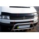 Накладки на решітку Прямий капот (8 шт, нерж) Carmos - Турецька сталь для Volkswagen T4 Caravelle/Multivan 1990-2003 рр
