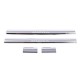Накладки на пороги Carmos (4 шт, нерж.) для Nissan Micra K12 2003-2010 гг