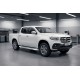Боковые Подножки Allmond White (2 шт., Алюминий) для Mercedes X class 2017-2020 гг