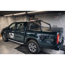 Боковые Подножки Fullmond (2 шт., Алюминий) для Mercedes X class 2017-2020 гг