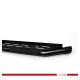 Боковые пороги Almazon Black 76mm (2 шт., метал) для Mercedes X class