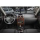 Накладки на панель 17 деталей (Meric, Туреччина) Дерево для Renault Megane II 2004-2009 рр