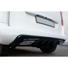 Задній дифузор (під фарбування) для Citroen Berlingo 2008-2018 рр