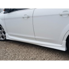 Боковые пороги HB (грунтованные под покраску) для Ford Focus II 2005-2008 гг