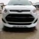 Накладка на передний бампер (под покраску) для Ford Connect 2014-2021 гг