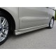 Бокові пороги (під фарбування) для Ford Courier 2014-2023 рр