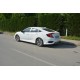 Куточки на задній бампер (під фарбування) для Honda Civic Sedan X 2016-2021 рр
