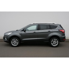 Повна окантовка скла OmsaLine (18 шт, нерж) для Ford Kuga/Escape 2013-2019 рр