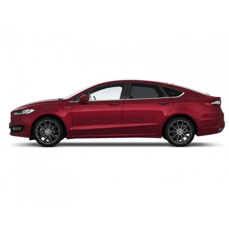 Нижняя окантовка стекол (8 шт, нерж) для Ford Mondeo 2014-2022 гг