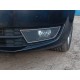 Накладки на ПТФ (2 шт) Carmos - Турецька сталь для Skoda Octavia III A7 2013-2019рр