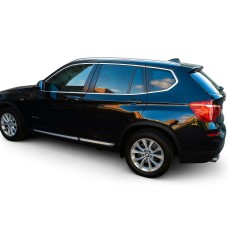Полная окантовка стекол (нерж.) 12 шт. для BMW X1 E-84 2009-2015 гг