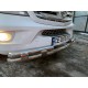 Передняя нижняя дуга Shark (нерж.) 2013-2025 для Mercedes Sprinter W906