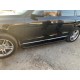 Бокові пороги Tayga Black (2 шт., алюміній) для Ауди Q5 2008-2017 рр