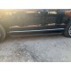 Бокові пороги Tayga Black (2 шт., алюміній) для Ауди Q5 2008-2017 рр
