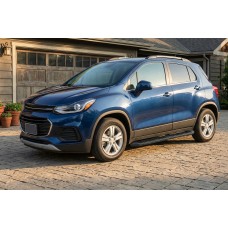 Боковые Подножки Tayga Black (2 шт., Алюминий) для Chevrolet Trax 2012-2023 гг