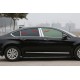 Молдинг дверных стоек (6 шт, нерж.) для Citroen C-5 2008-2017 гг