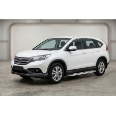 Бокові пороги Maydos V2 (2 шт., алюміній -2026 нерж) для Honda CRV 2012-2016 рр