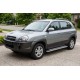 Боковые Подножки Maydos V2 (2 шт., Алюминий и Нержавейка) для Hyundai Tucson JM 2004- гг